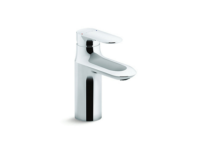 Kohler - Kumin  Single-control Basin Faucet Without Drain In Polished Chrome